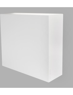 Flatsub 8, active wall sub 8", white satin 2