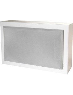 Flatsub 8 Large, active wall sub 8", white 2