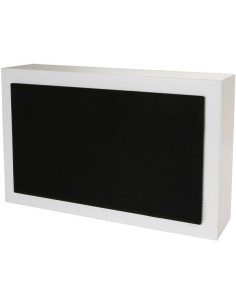 Flatsub 8 Large, active wall sub 8", white